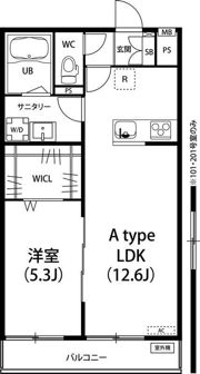 リブリ・ゆうやの間取り画像