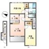 OCEAN TWINS A棟の間取り画像