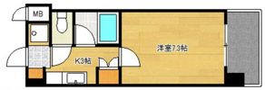 第3コーポ倉本の間取り画像