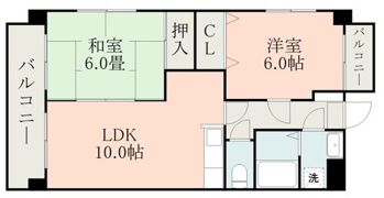 マーカス菊南の間取り画像