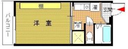 シティハイム木ノ元Aの間取り画像