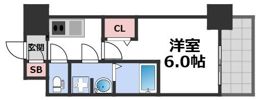 エスリード大阪イーストエッジの間取り画像