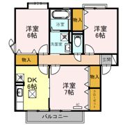 アザレアパーク Lの間取り画像