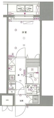 東京蒲田スクエアタワーの間取り画像