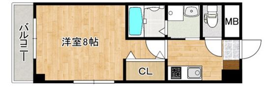 ラージウエストの間取り画像