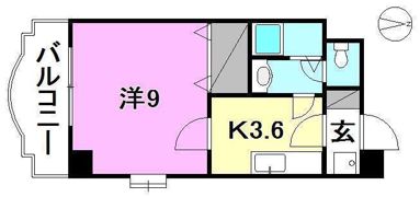 U Life枝松の間取り画像