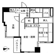 アネックス調布の間取り画像