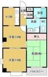プリスティーヌの間取り画像