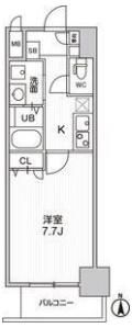 LaDouceur梅田Eastの間取り画像
