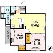 グラナーデ南花畑の間取り画像