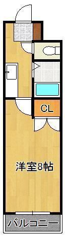 シャトレ徳力の間取り画像