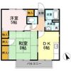 ハイツアベニール B棟の間取り画像