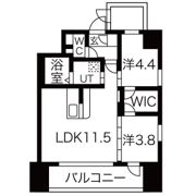 Gioia Altiri(ジョイアアルティーリ)の間取り画像