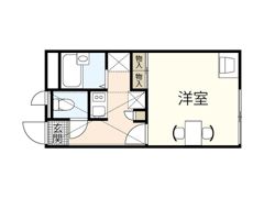 レオパレス東野T＆Yの間取り画像