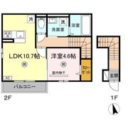 セントラル姶良の間取り画像