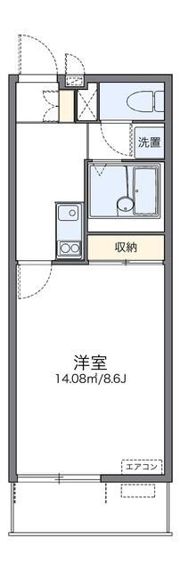 レオネクストふじみ野ヒルズの間取り画像