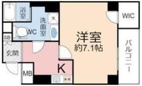 Core天満橋の間取り画像