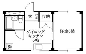 ロイヤルコーポ永代の間取り画像