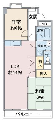 サンキャピトルの間取り画像