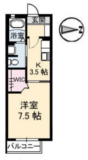 ブライト白砂の間取り画像