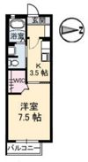 ブライト白砂の間取り画像