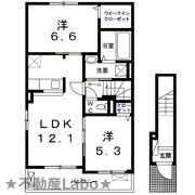 エスポワール藍の間取り画像