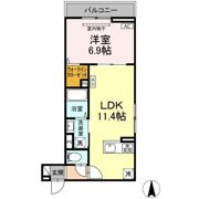 （仮称）D-ROOM大谷田3丁目PJ A棟の間取り画像