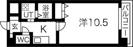 ブエナビスタ南草津の間取り画像