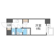 エスリード難波ALLUREの間取り画像