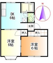 サザンポートB棟の間取り画像