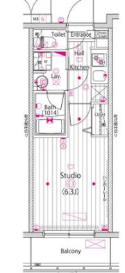 ガーラ横濱関内グランドステージの間取り画像