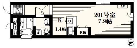 ミレニアス西荻の間取り画像