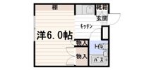 コーポしらいしの間取り画像