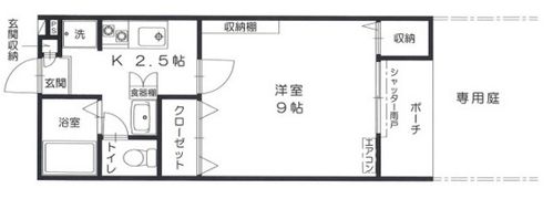 サウザンクロス高田の間取り画像