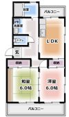浜田ハイツの間取り画像
