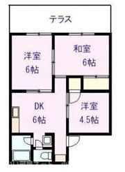 パレス東原の間取り画像