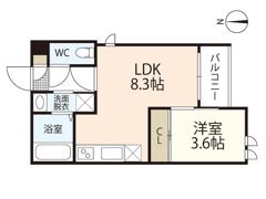 Regalest廿日市駅前の間取り画像