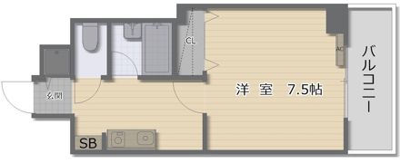 エスペランサあびこの間取り画像