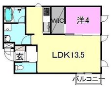 サントリーニ桑原の間取り画像