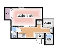 U－ro桜木町の間取り画像