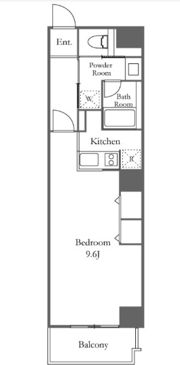 六本木ビュータワーの間取り画像