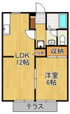 ビーライン力丸の間取り画像