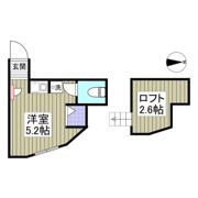 ユナイト船越アンドリアノフの間取り画像