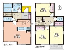 リナージュL 高崎石原町 第1期1号棟の間取り画像