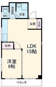 ミハルマンションの間取り画像