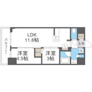 アーバネックス南森町WESTの間取り画像