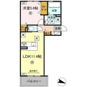 アテリア伍番館の間取り画像