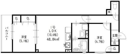 ラモーナ出口の間取り画像