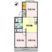 サンパークハイツの間取り画像