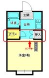 ビューハウス平井の間取り画像